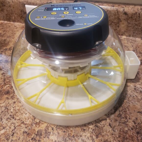 KEBONNIXS 12 Egg Incubator w/ Humidity Display, Egg Candler. New Open Box Tested - Picture 3 of 15